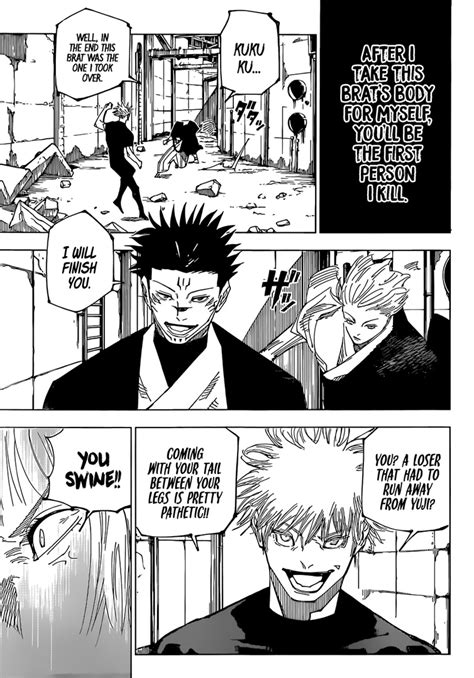 jjk chapter 221|Jujutsu Kaisen, Chapter 221